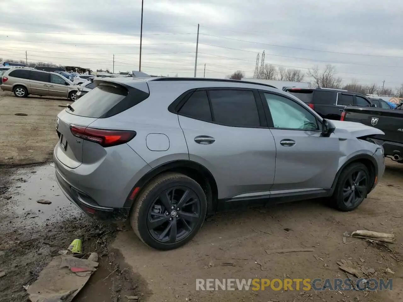 3 Photograph of a damaged car LRBFZMR44PD078649 BUICK ENVISION 2023