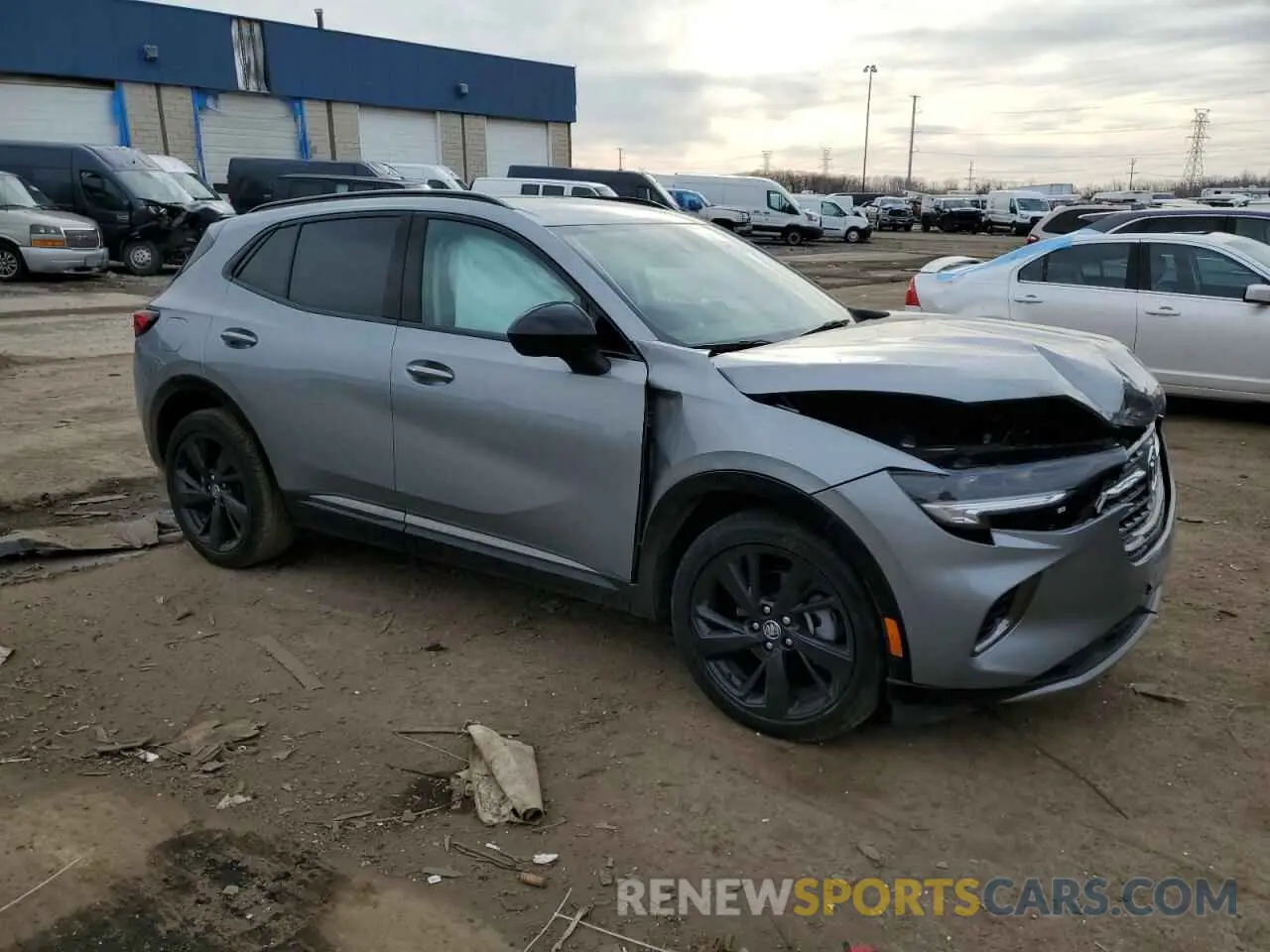 4 Photograph of a damaged car LRBFZMR44PD078649 BUICK ENVISION 2023