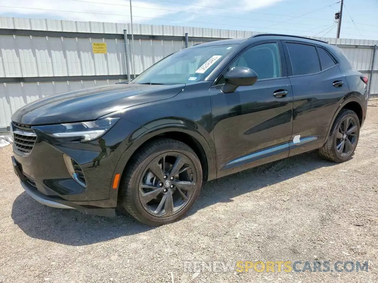 1 Photograph of a damaged car LRBFZMR44PD204797 BUICK ENVISION 2023
