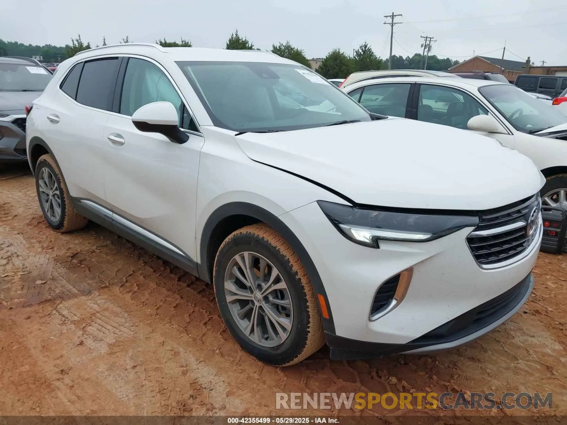 1 Photograph of a damaged car LRBFZMR44PD235323 BUICK ENVISION 2023
