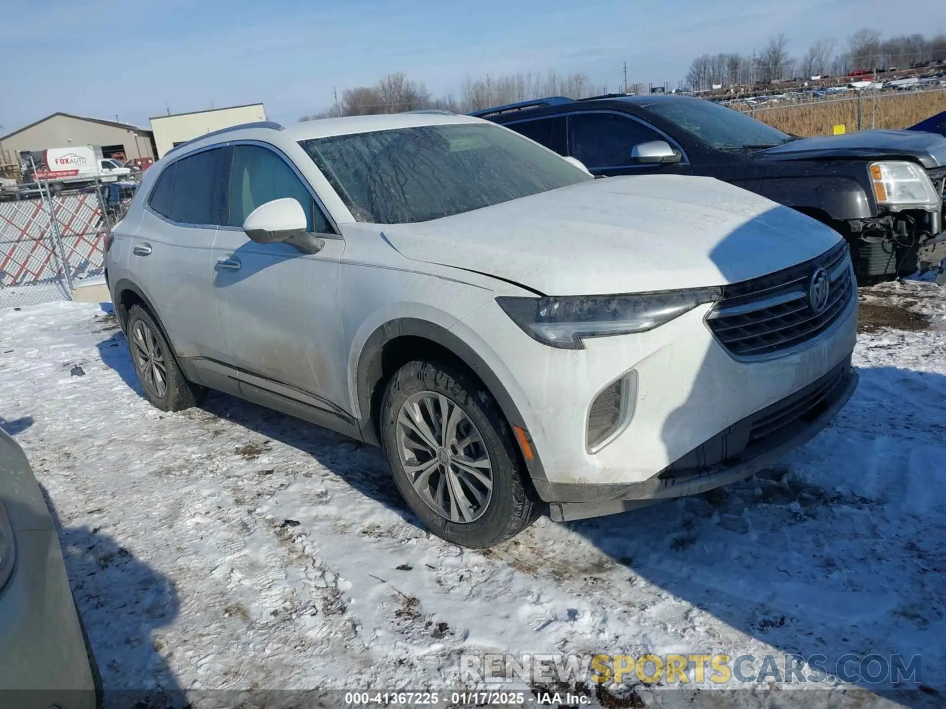 1 Photograph of a damaged car LRBFZMR45PD019996 BUICK ENVISION 2023