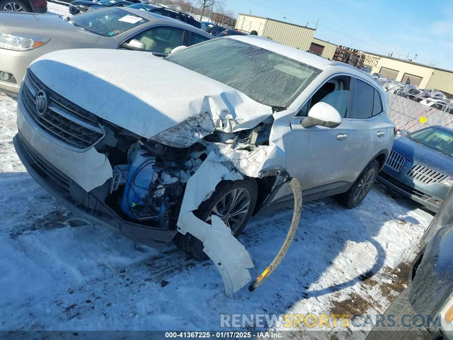 2 Photograph of a damaged car LRBFZMR45PD019996 BUICK ENVISION 2023