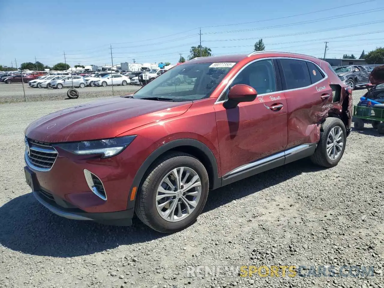 1 Photograph of a damaged car LRBFZMR45PD080703 BUICK ENVISION 2023