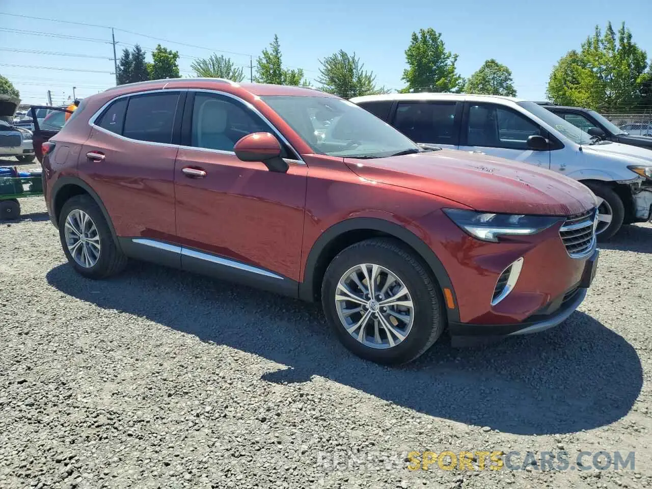4 Photograph of a damaged car LRBFZMR45PD080703 BUICK ENVISION 2023