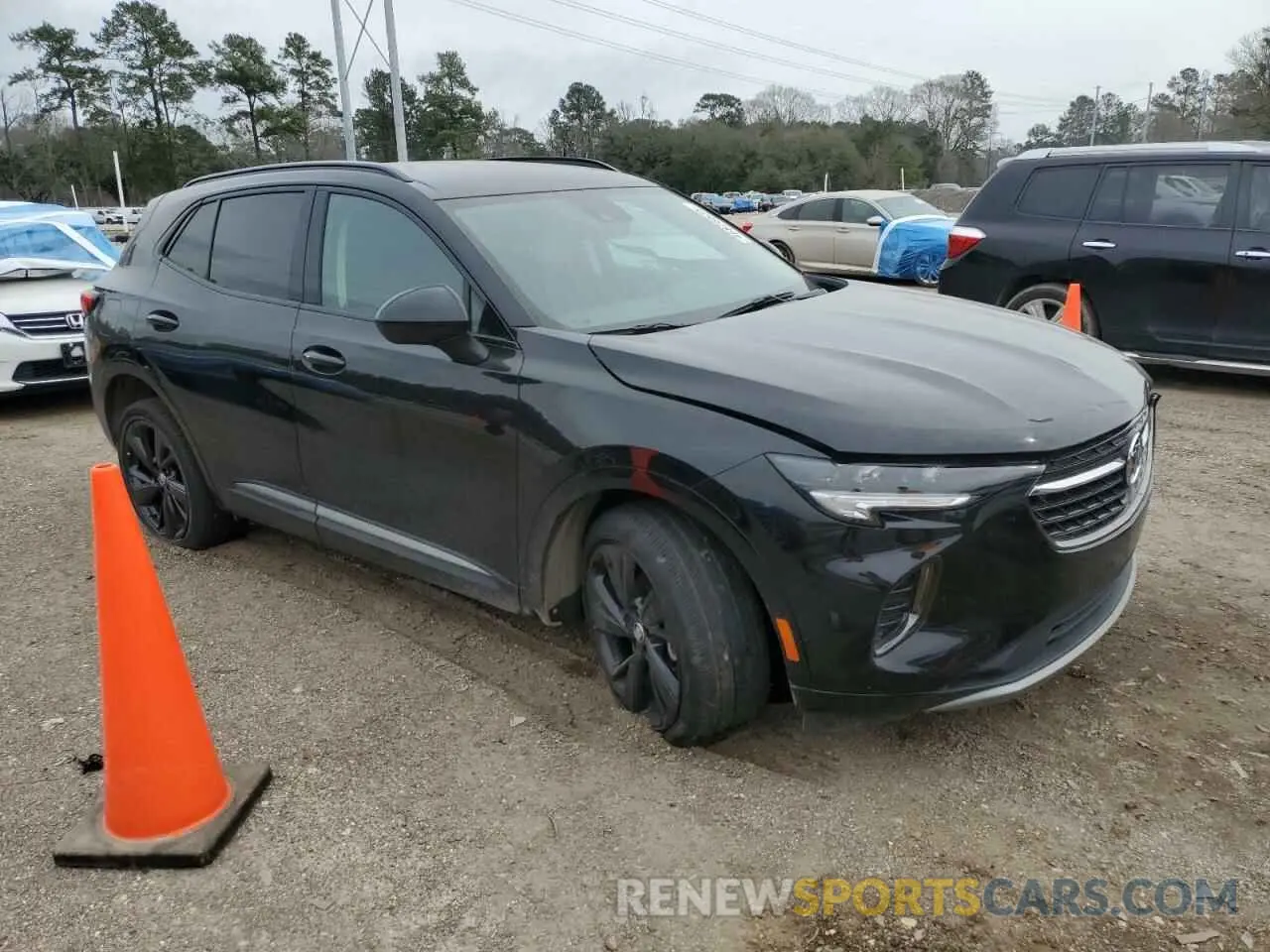 4 Photograph of a damaged car LRBFZMR45PD184902 BUICK ENVISION 2023