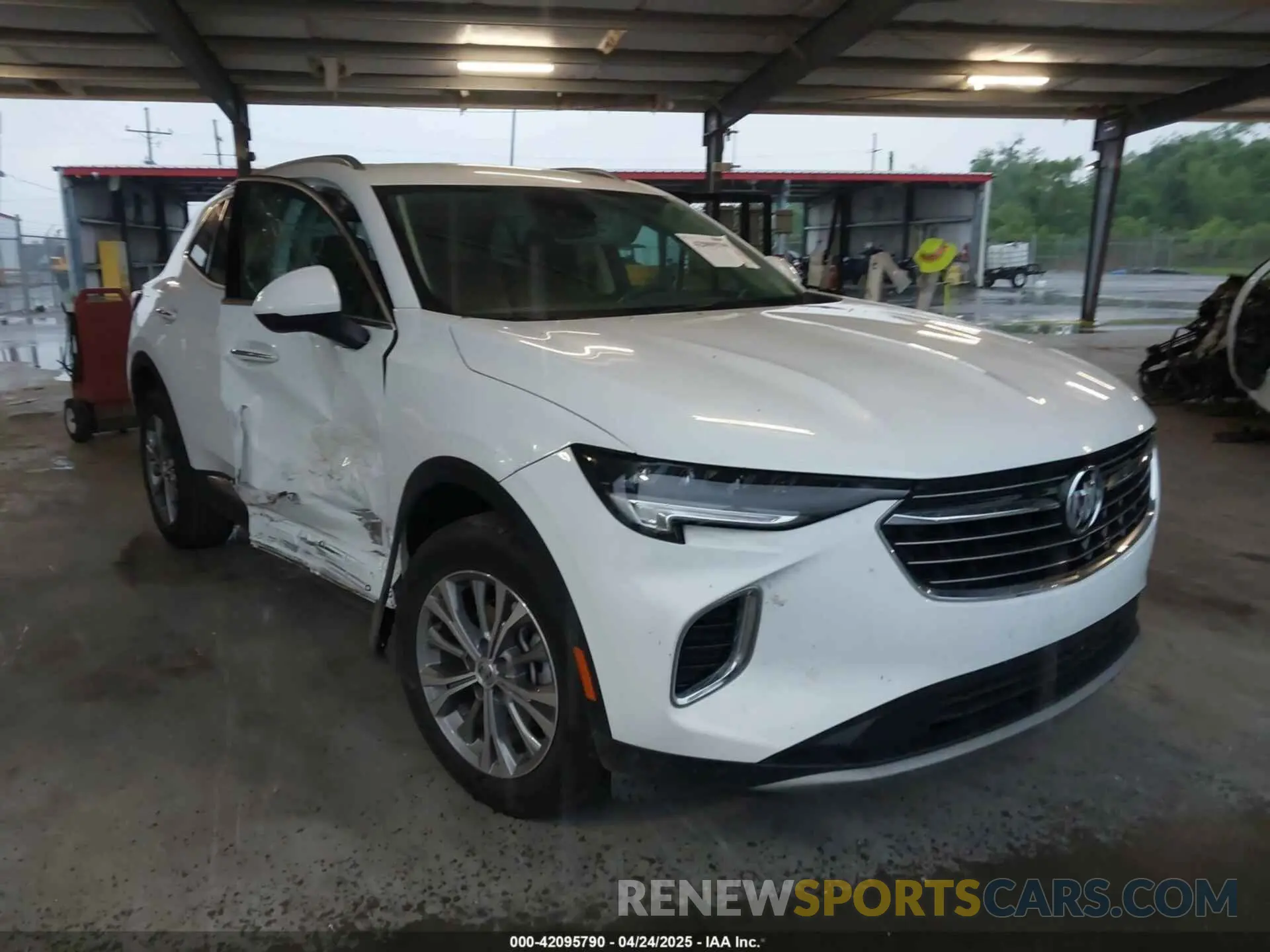 1 Photograph of a damaged car LRBFZMR45PD203805 BUICK ENVISION 2023