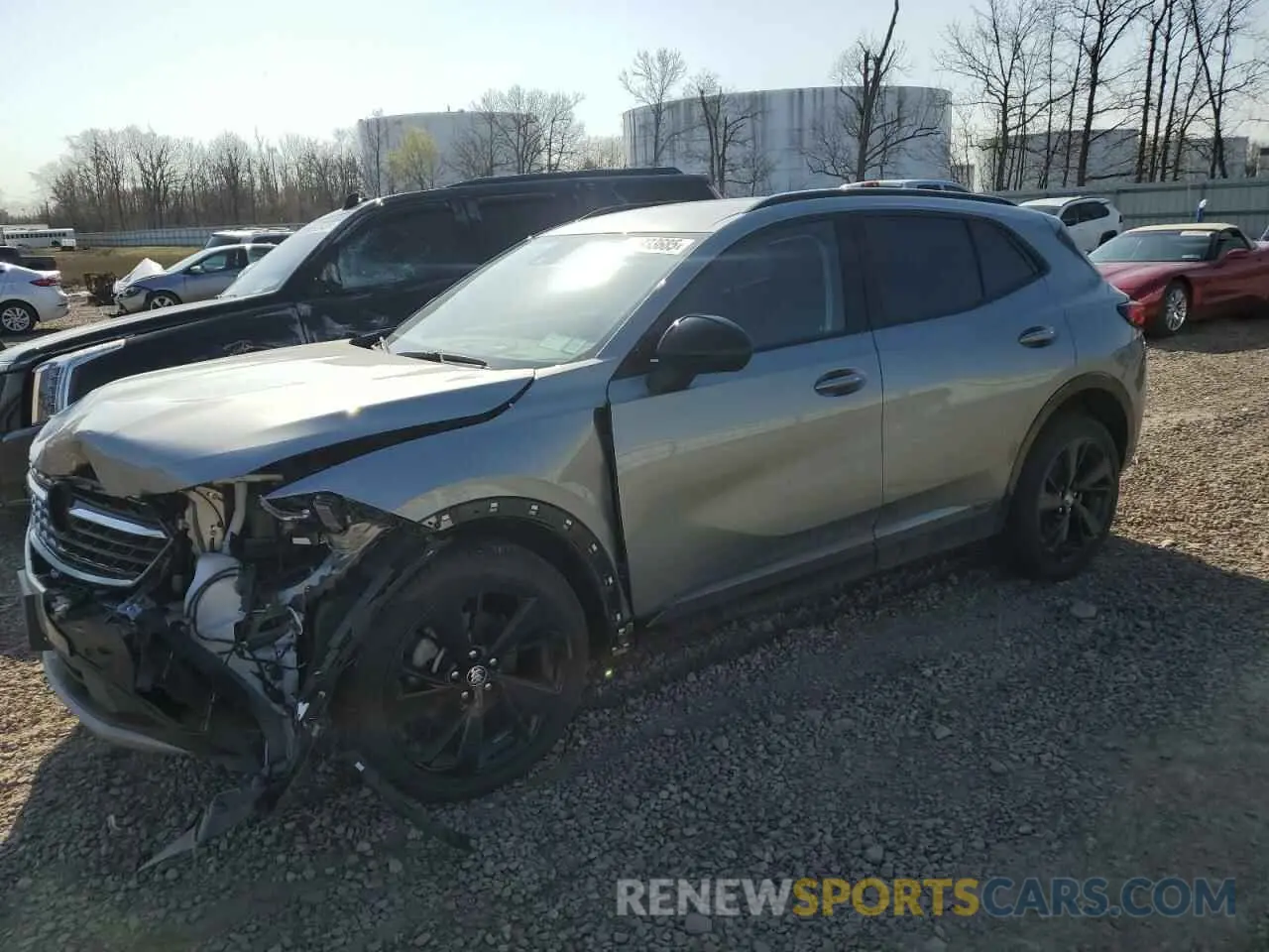 1 Photograph of a damaged car LRBFZMR46PD202467 BUICK ENVISION 2023