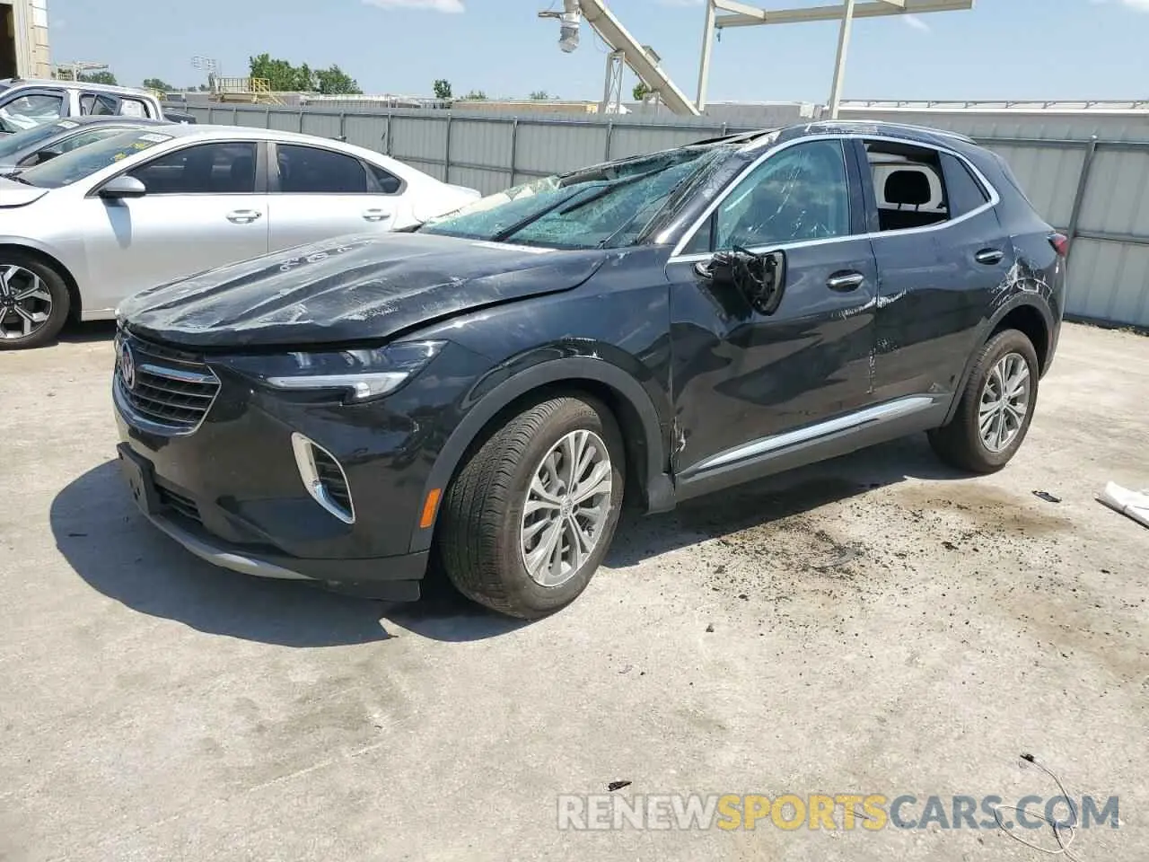 1 Photograph of a damaged car LRBFZMR47PD100336 BUICK ENVISION 2023