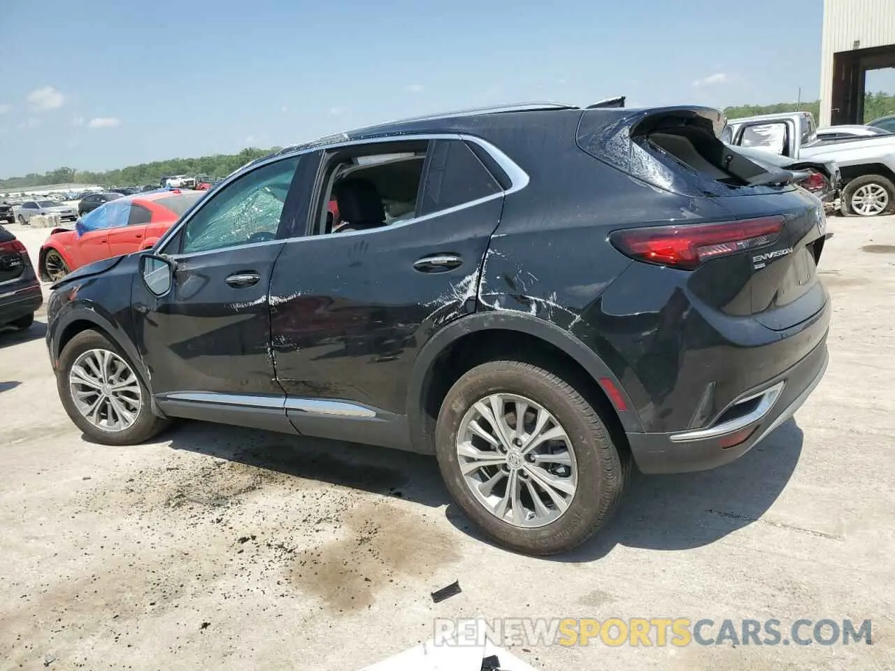 2 Photograph of a damaged car LRBFZMR47PD100336 BUICK ENVISION 2023