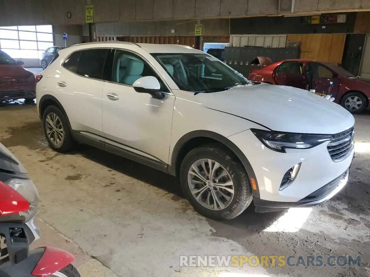 4 Photograph of a damaged car LRBFZMR47PD179698 BUICK ENVISION 2023