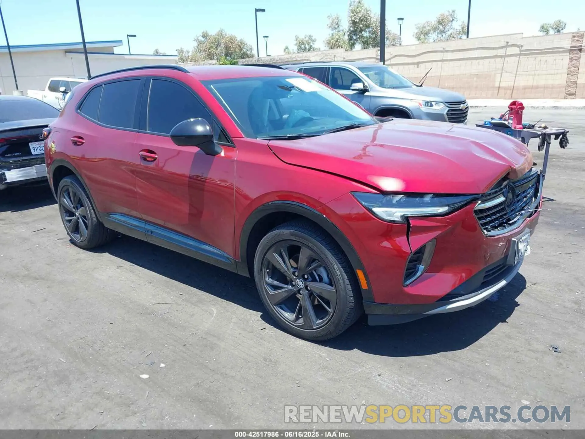 1 Photograph of a damaged car LRBFZMR47PD192824 BUICK ENVISION 2023