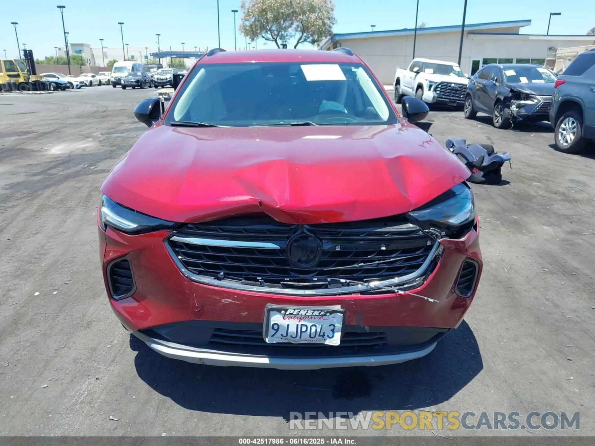 13 Photograph of a damaged car LRBFZMR47PD192824 BUICK ENVISION 2023