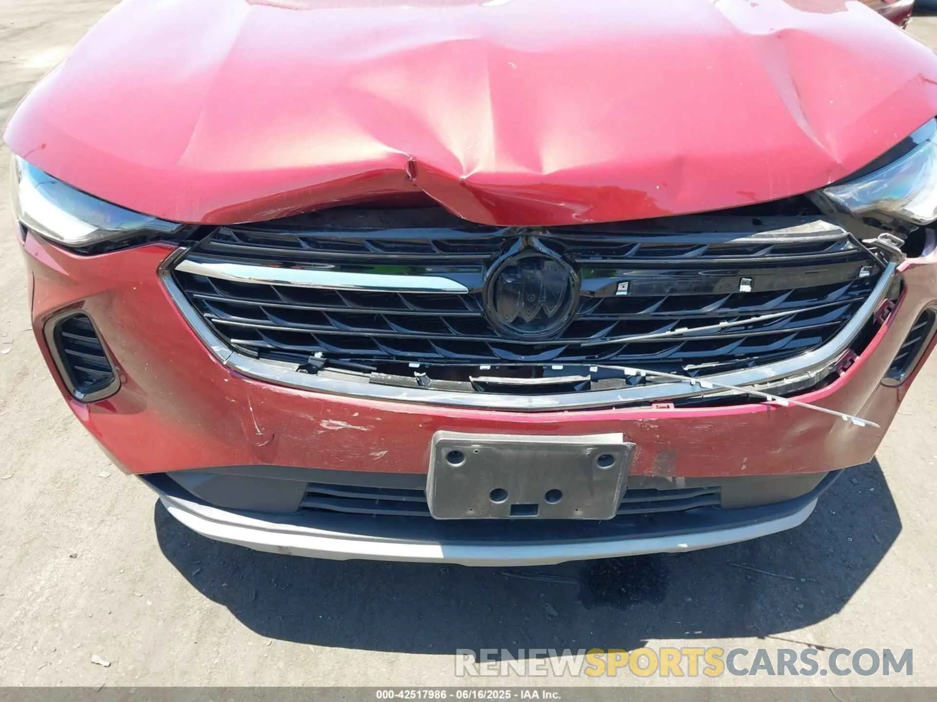 6 Photograph of a damaged car LRBFZMR47PD192824 BUICK ENVISION 2023