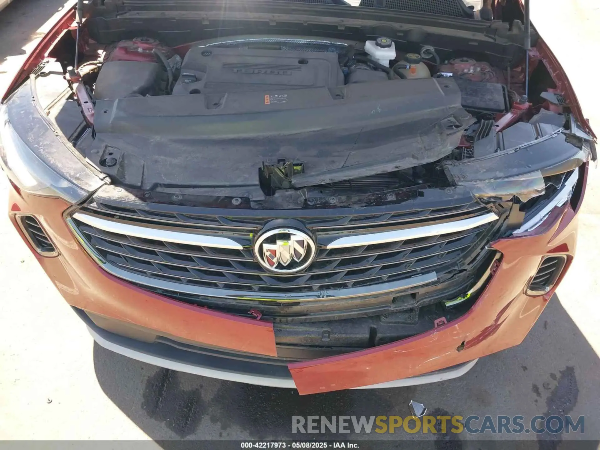 10 Photograph of a damaged car LRBFZNR40PD036078 BUICK ENVISION 2023