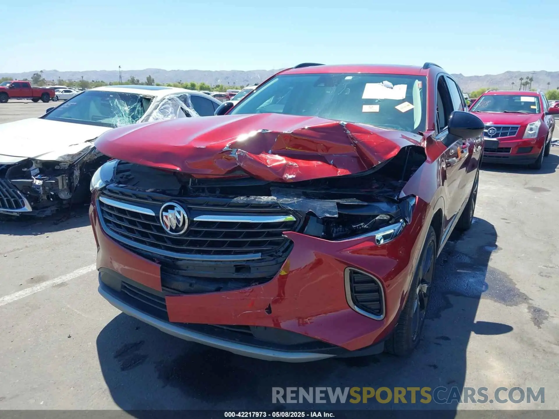 6 Photograph of a damaged car LRBFZNR40PD036078 BUICK ENVISION 2023