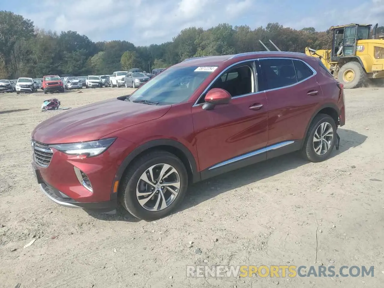 1 Photograph of a damaged car LRBFZNR40PD055942 BUICK ENVISION 2023