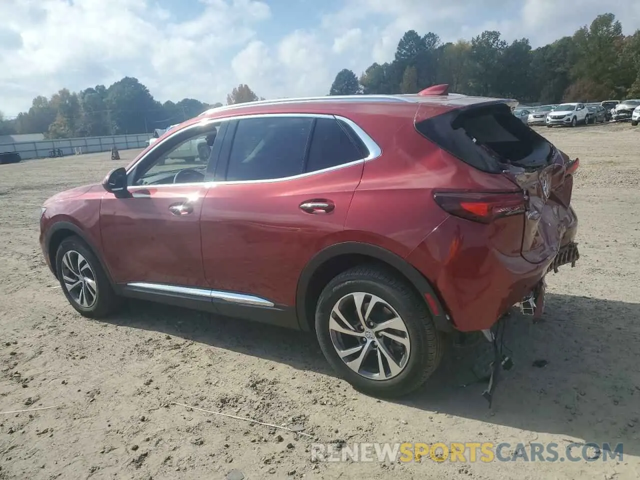 2 Photograph of a damaged car LRBFZNR40PD055942 BUICK ENVISION 2023