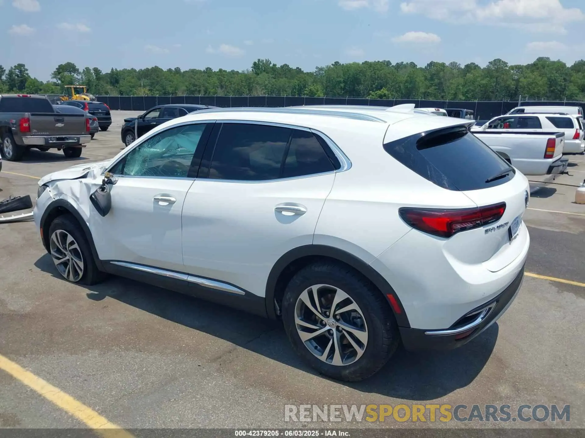 3 Photograph of a damaged car LRBFZNR40PD070246 BUICK ENVISION 2023