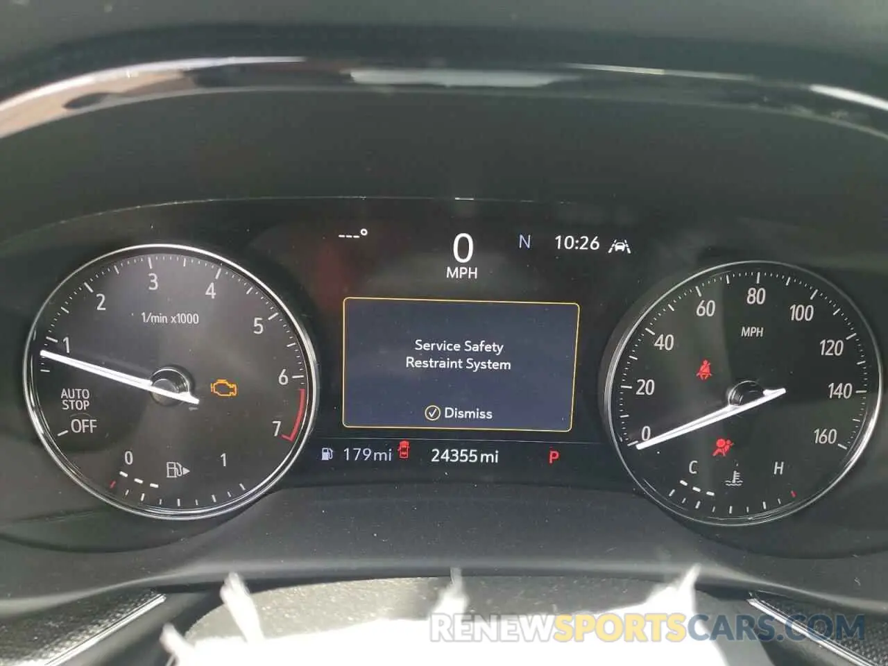 9 Photograph of a damaged car LRBFZNR40PD072529 BUICK ENVISION 2023