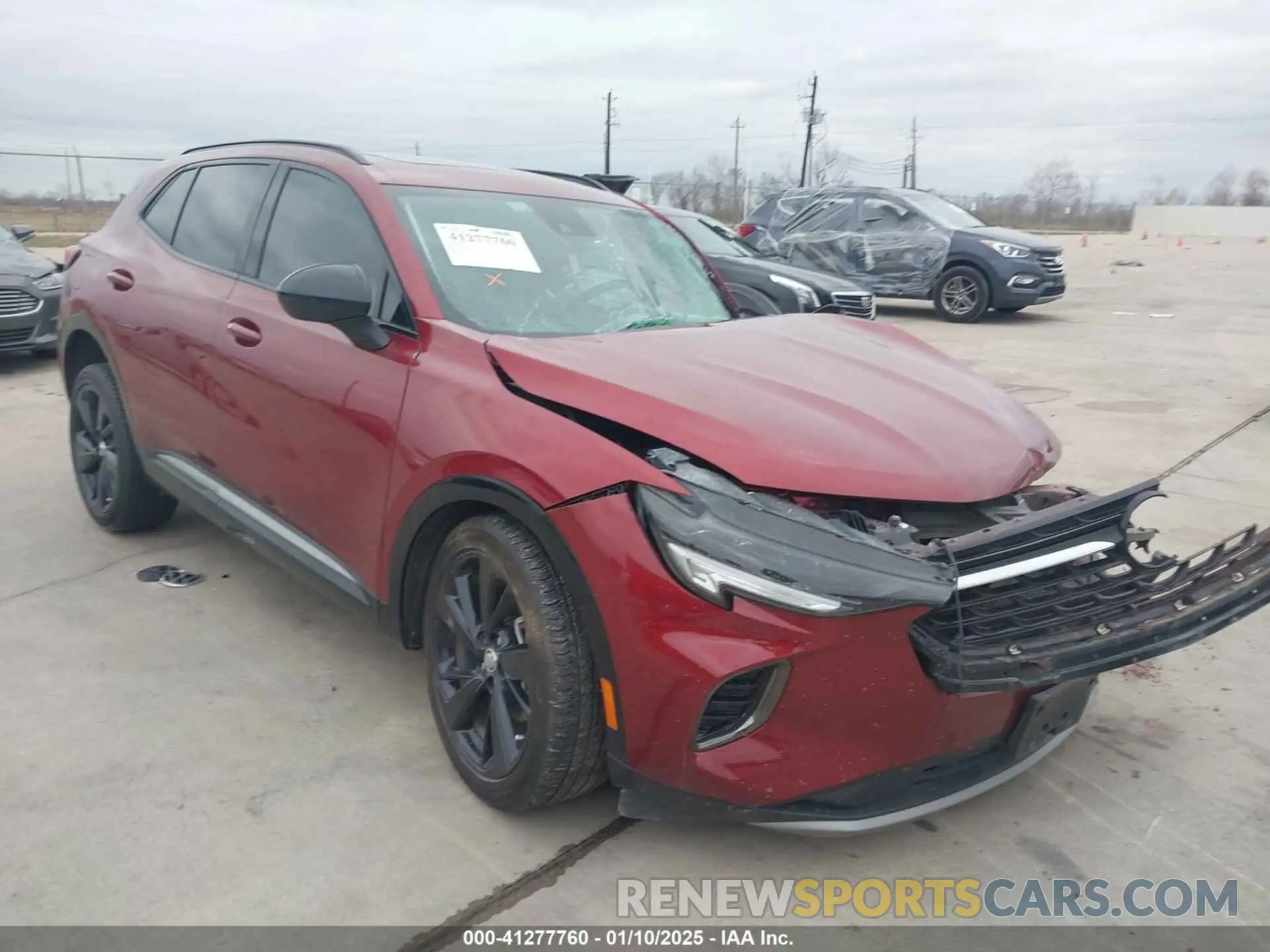 1 Photograph of a damaged car LRBFZNR40PD146158 BUICK ENVISION 2023