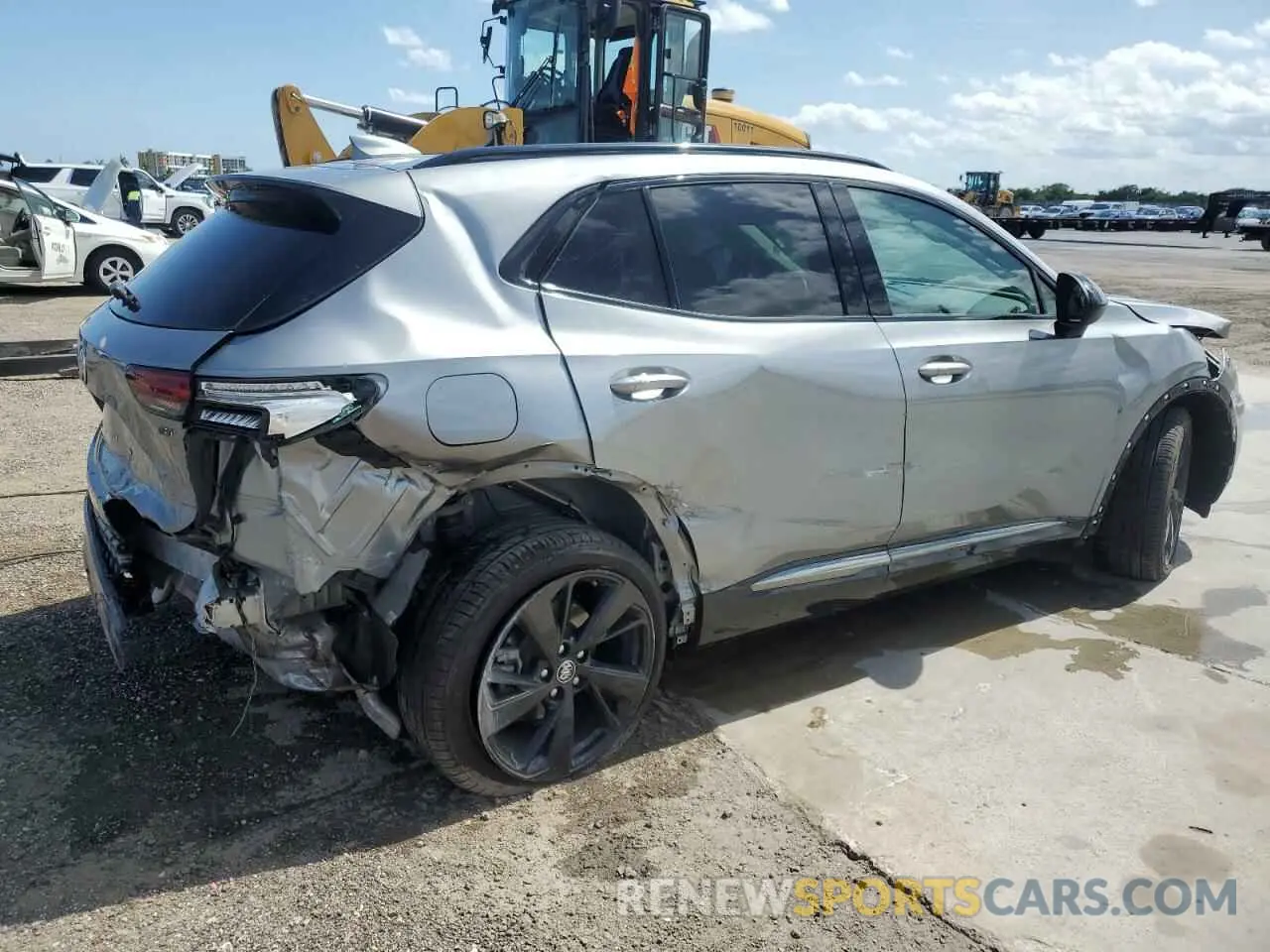 3 Photograph of a damaged car LRBFZNR41PD019418 BUICK ENVISION 2023