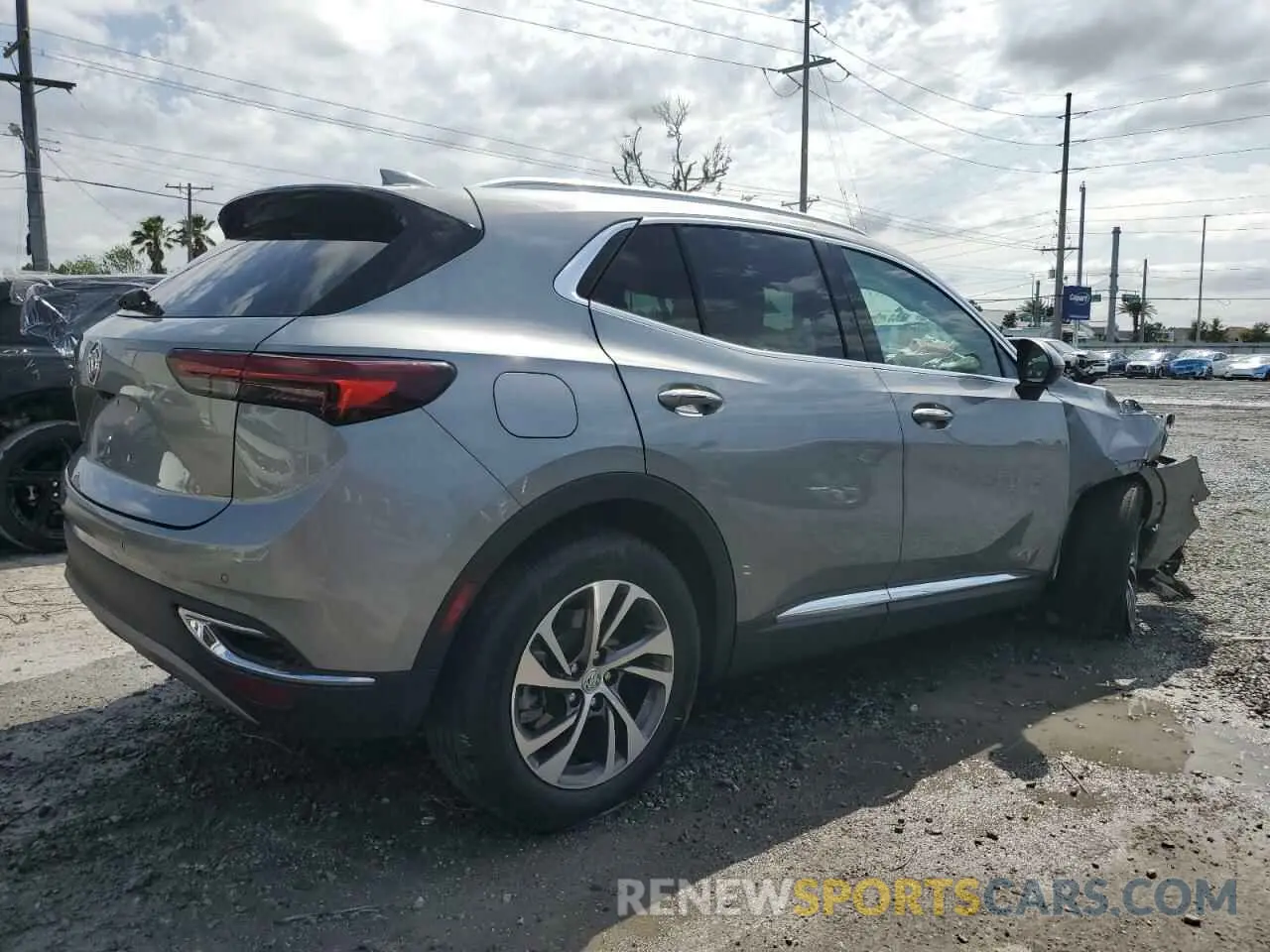 3 Photograph of a damaged car LRBFZNR43PD026984 BUICK ENVISION 2023