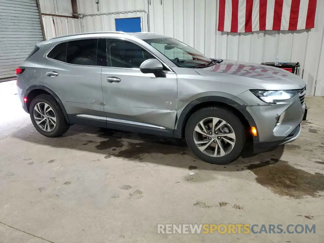 4 Photograph of a damaged car LRBFZNR43PD033451 BUICK ENVISION 2023