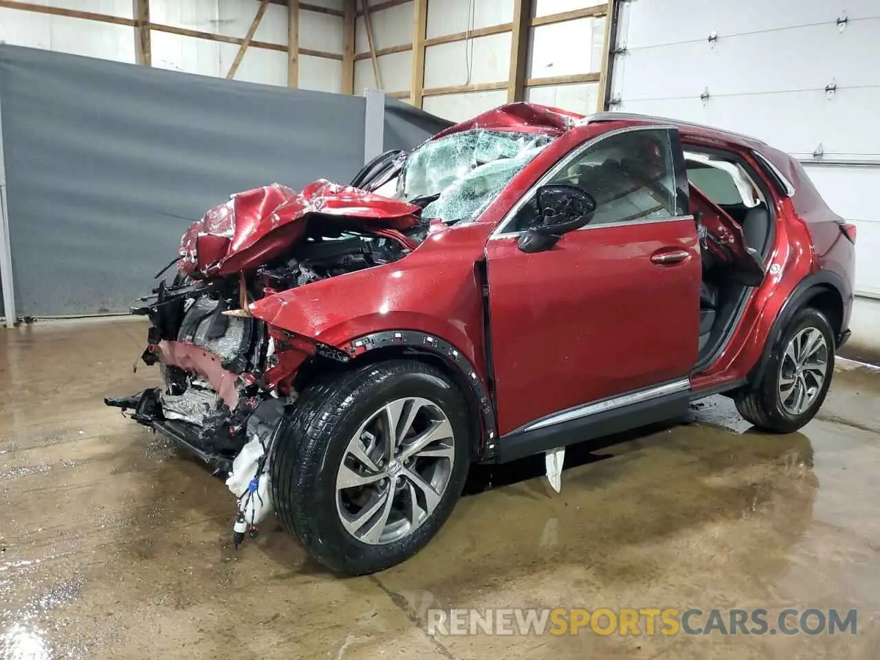 1 Photograph of a damaged car LRBFZNR43PD074596 BUICK ENVISION 2023