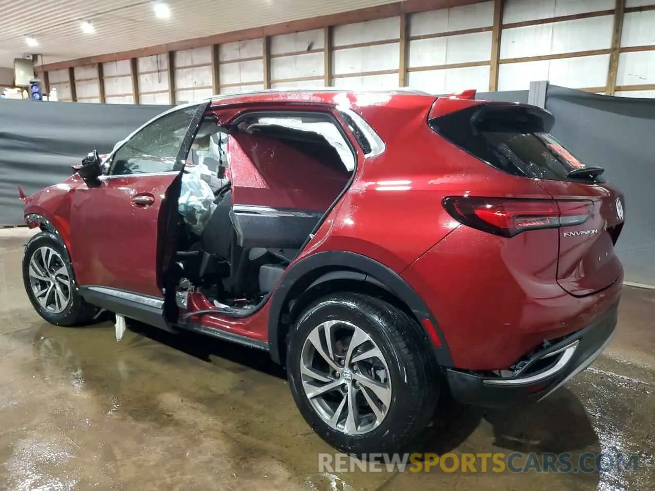 2 Photograph of a damaged car LRBFZNR43PD074596 BUICK ENVISION 2023