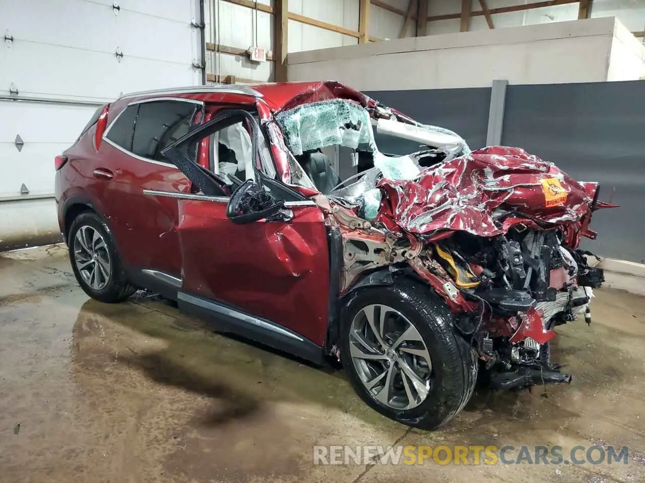4 Photograph of a damaged car LRBFZNR43PD074596 BUICK ENVISION 2023