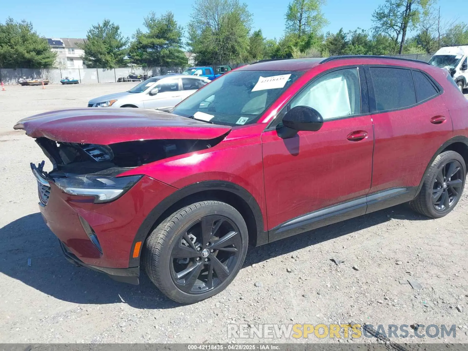 2 Photograph of a damaged car LRBFZNR45PD020538 BUICK ENVISION 2023