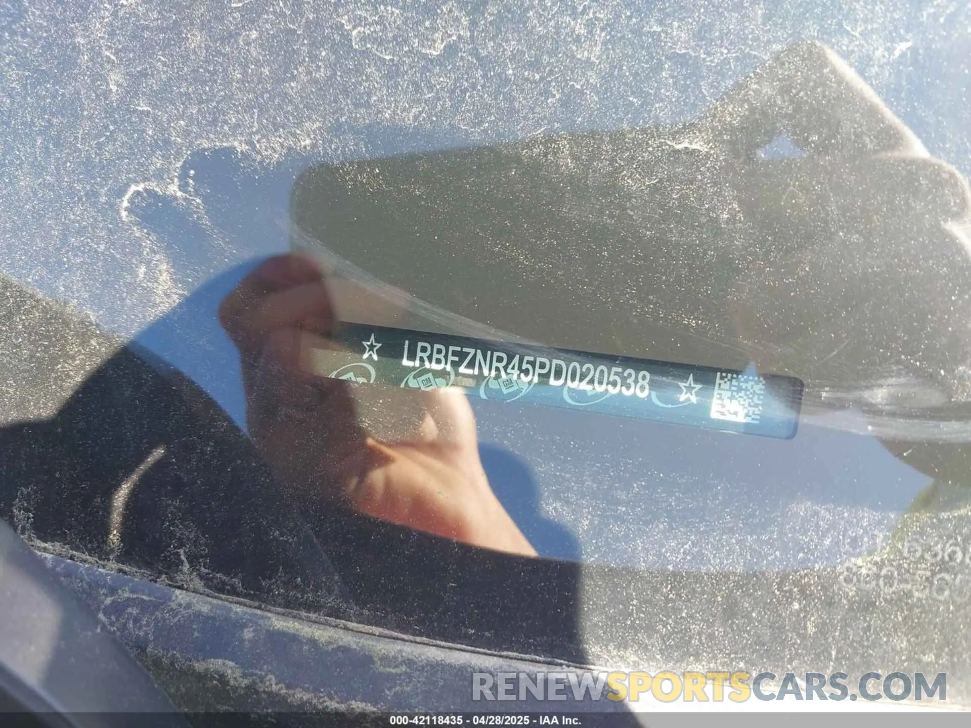 9 Photograph of a damaged car LRBFZNR45PD020538 BUICK ENVISION 2023