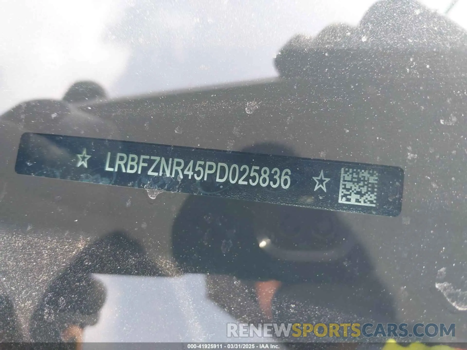 9 Photograph of a damaged car LRBFZNR45PD025836 BUICK ENVISION 2023