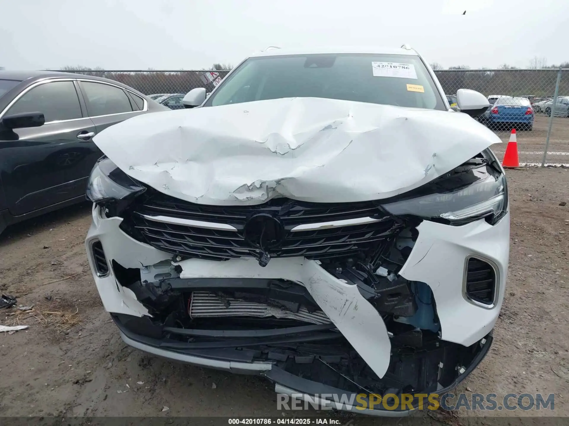 6 Photograph of a damaged car LRBFZNR47PD035073 BUICK ENVISION 2023