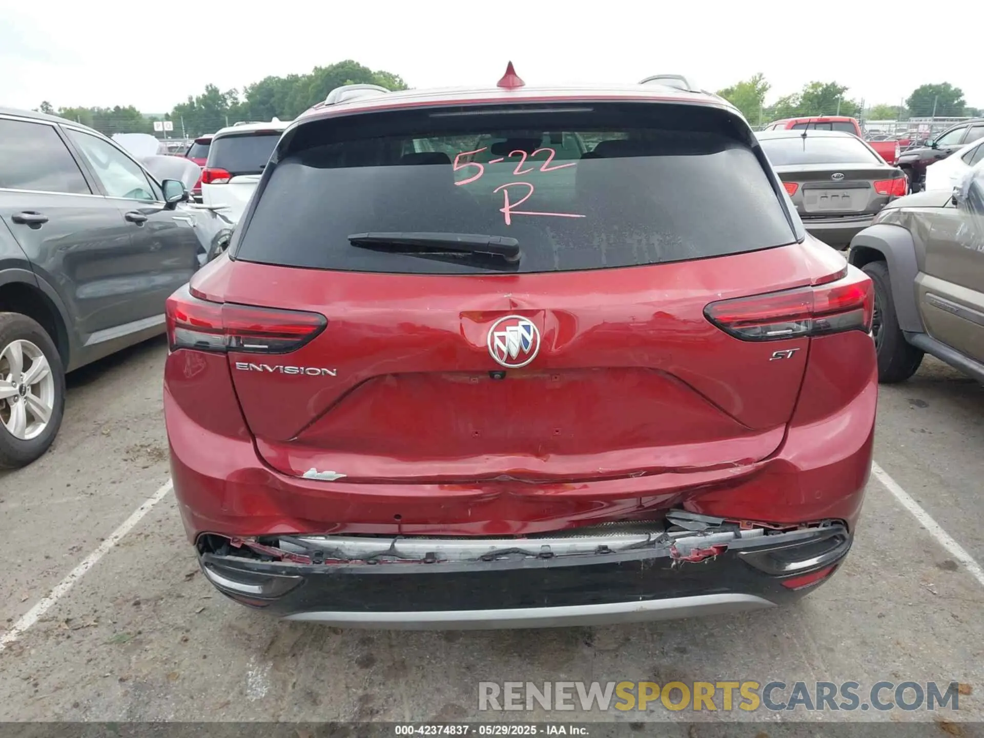 16 Photograph of a damaged car LRBFZNR48PD057910 BUICK ENVISION 2023