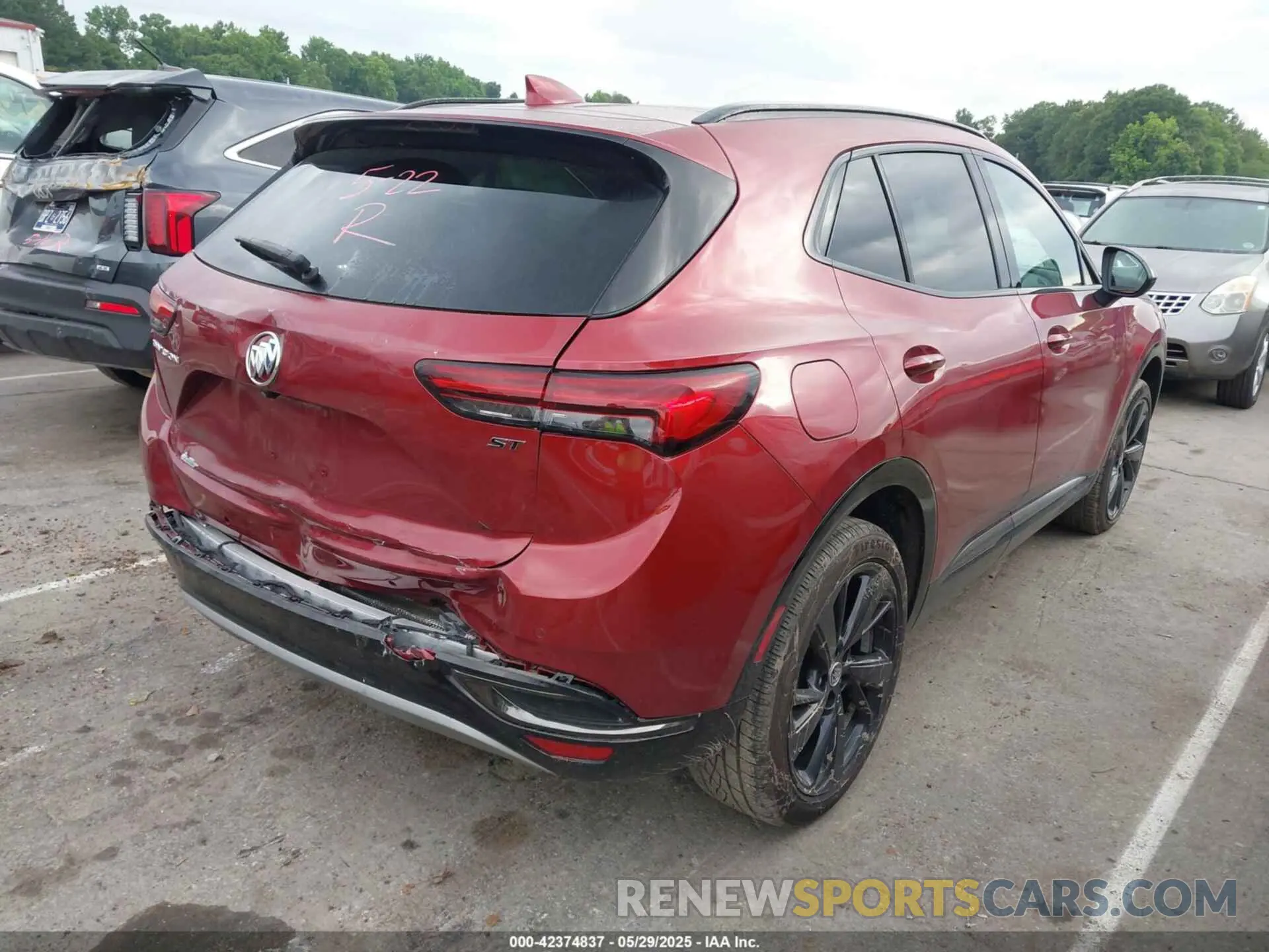 4 Photograph of a damaged car LRBFZNR48PD057910 BUICK ENVISION 2023