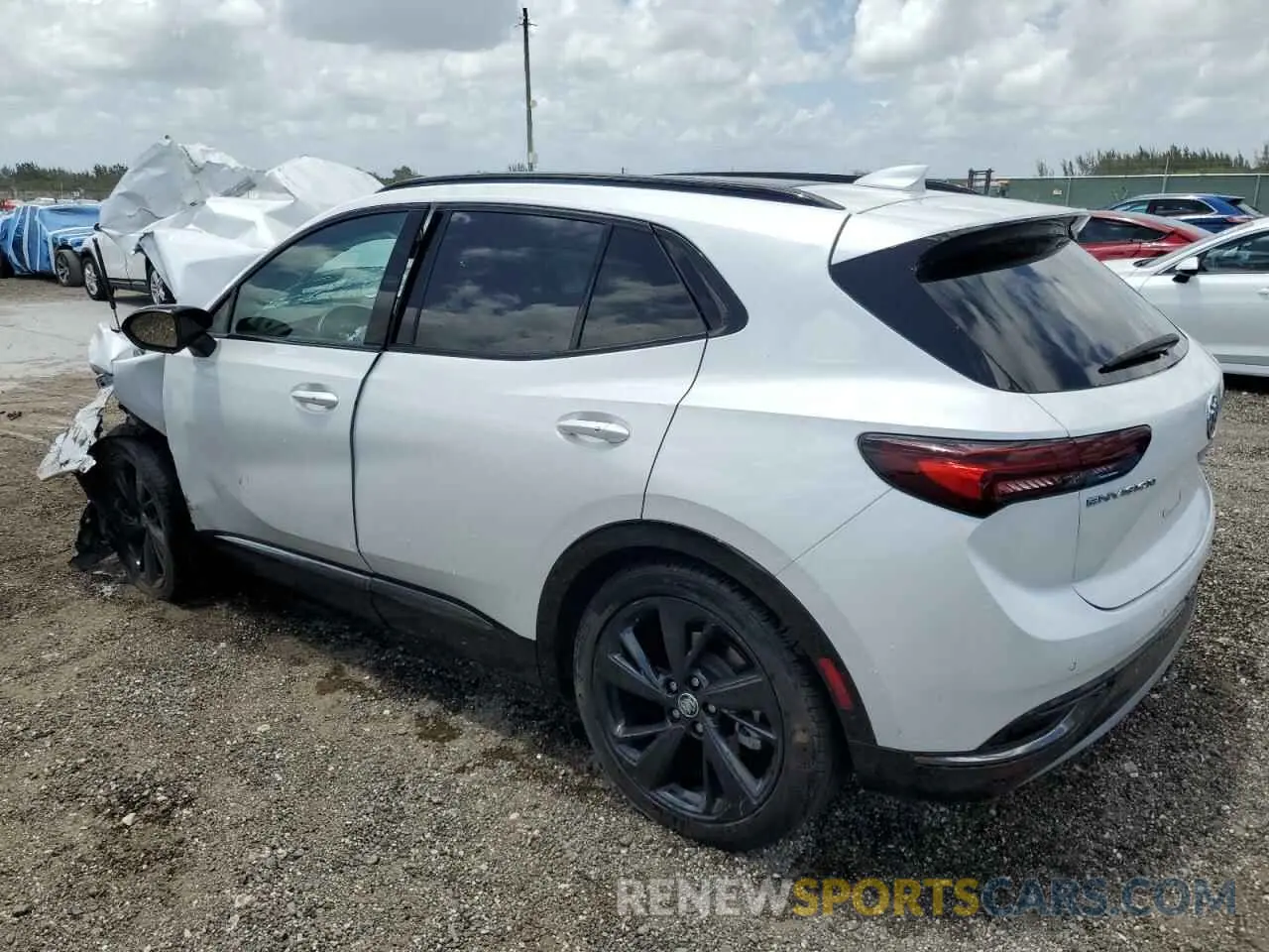 2 Photograph of a damaged car LRBFZNR48PD065800 BUICK ENVISION 2023