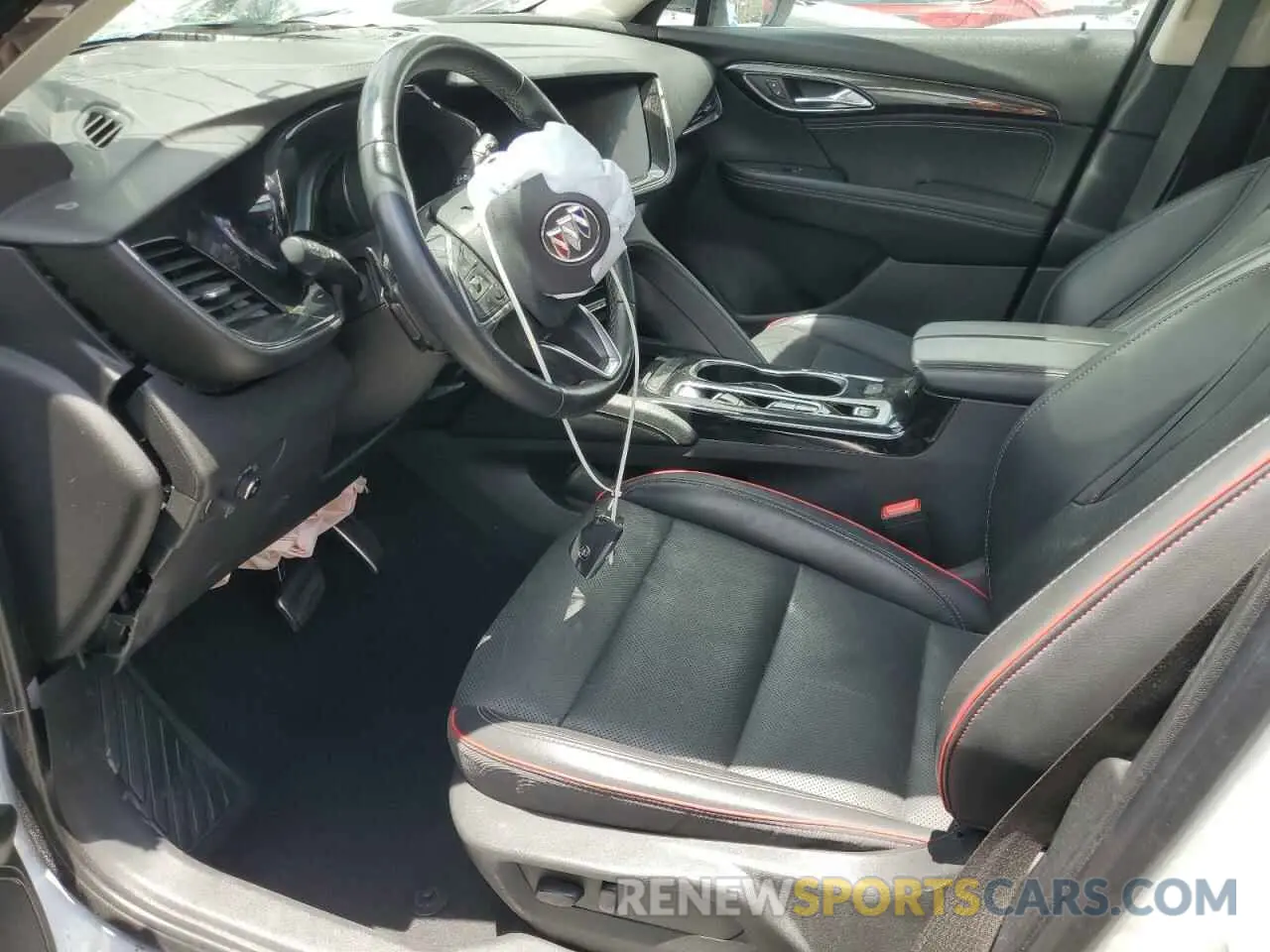 7 Photograph of a damaged car LRBFZNR48PD065800 BUICK ENVISION 2023