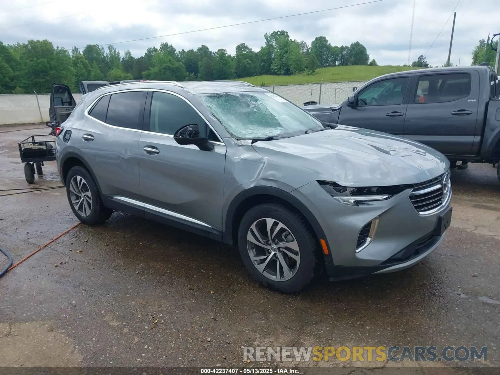 1 Photograph of a damaged car LRBFZNR49PD056328 BUICK ENVISION 2023