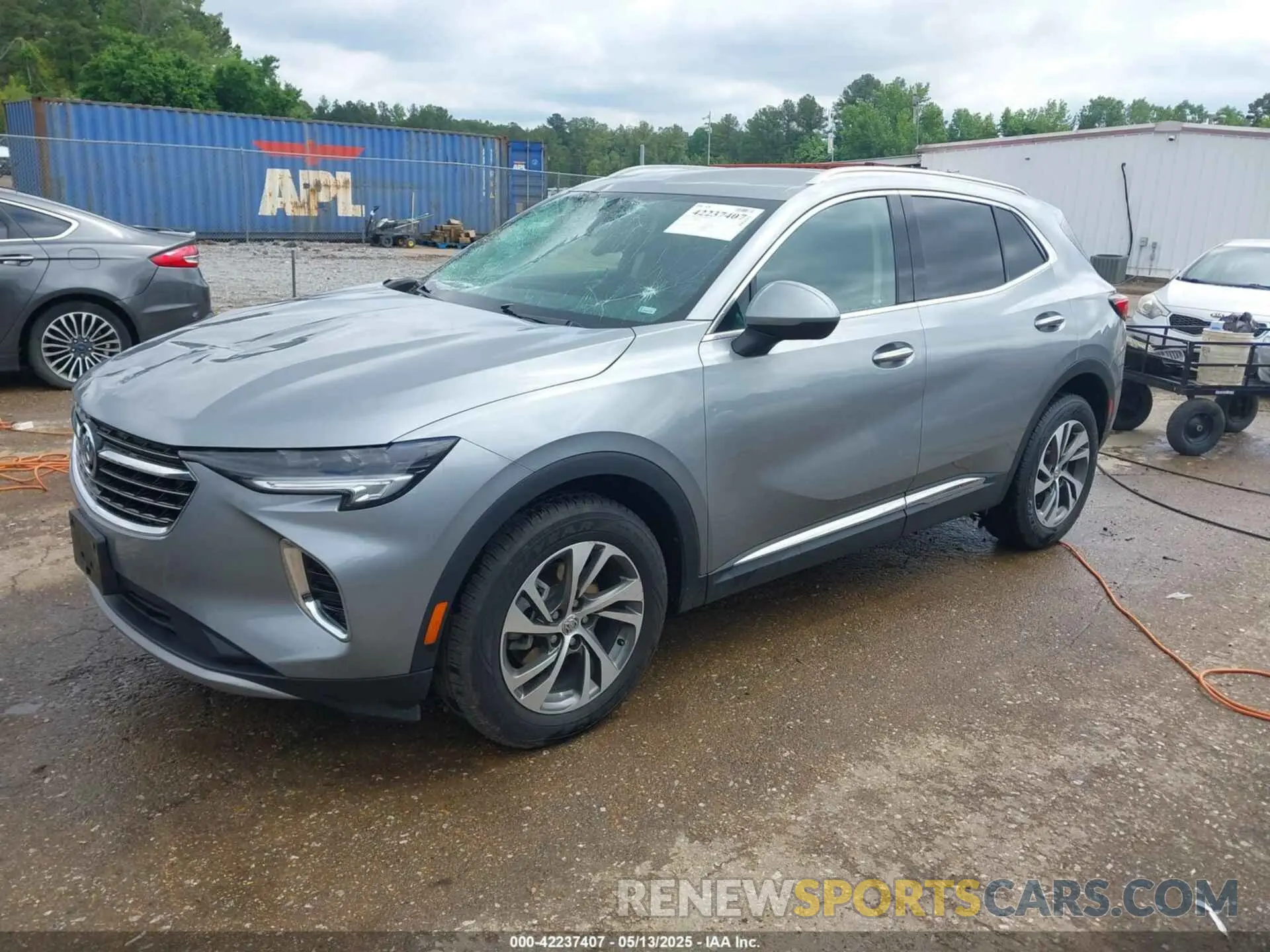 2 Photograph of a damaged car LRBFZNR49PD056328 BUICK ENVISION 2023