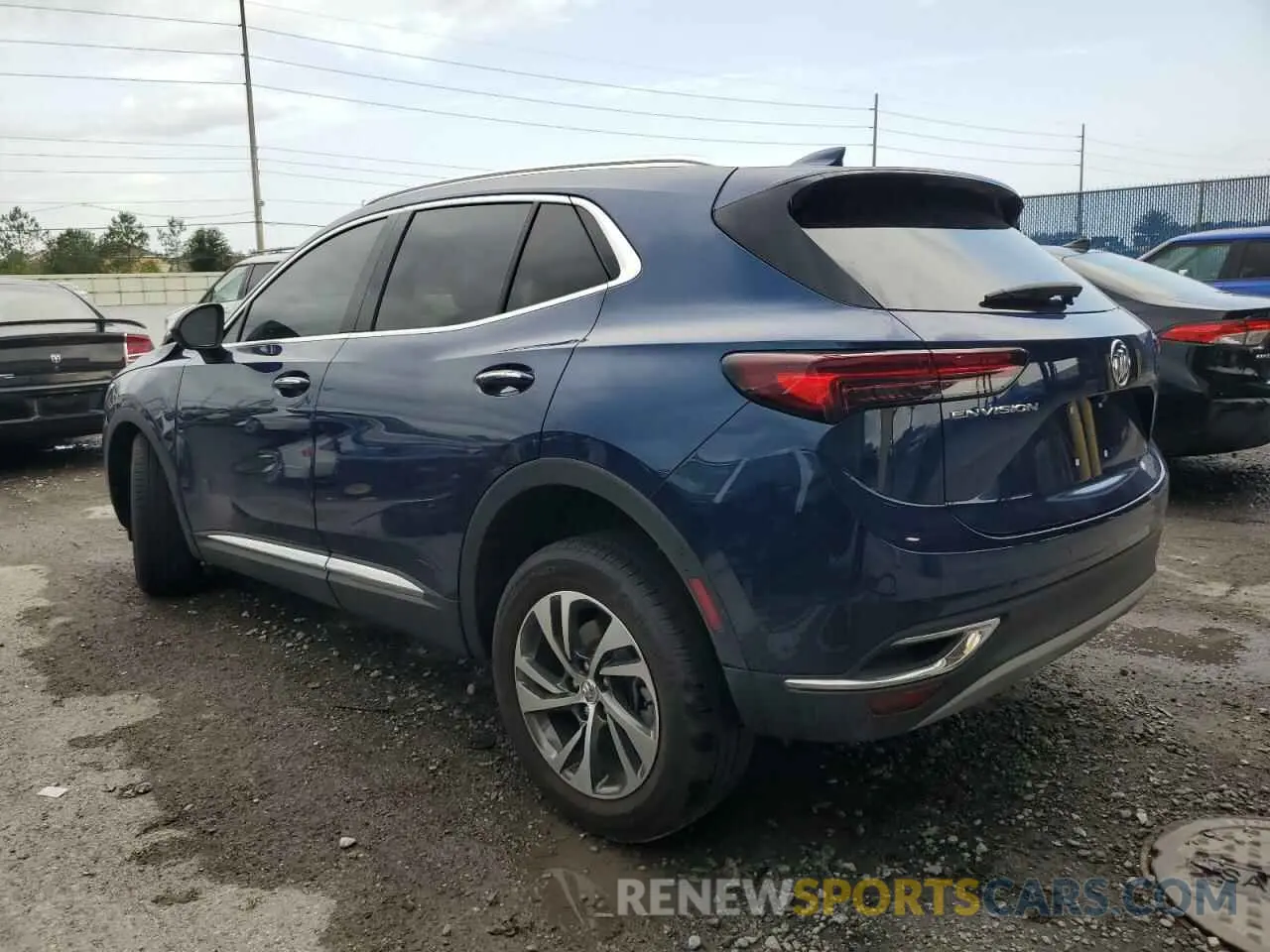 2 Photograph of a damaged car LRBFZNR4XPD027260 BUICK ENVISION 2023