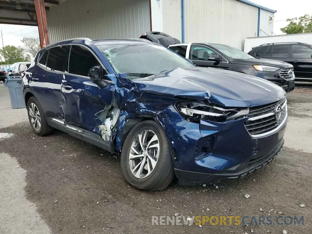4 Photograph of a damaged car LRBFZNR4XPD027260 BUICK ENVISION 2023