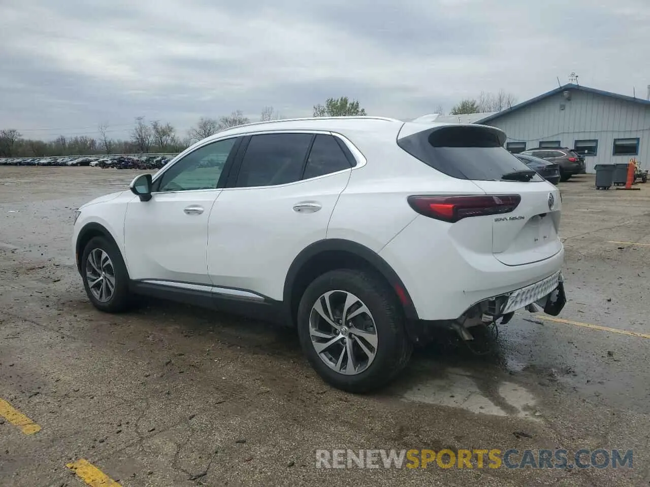 2 Photograph of a damaged car LRBFZNR4XPD098507 BUICK ENVISION 2023