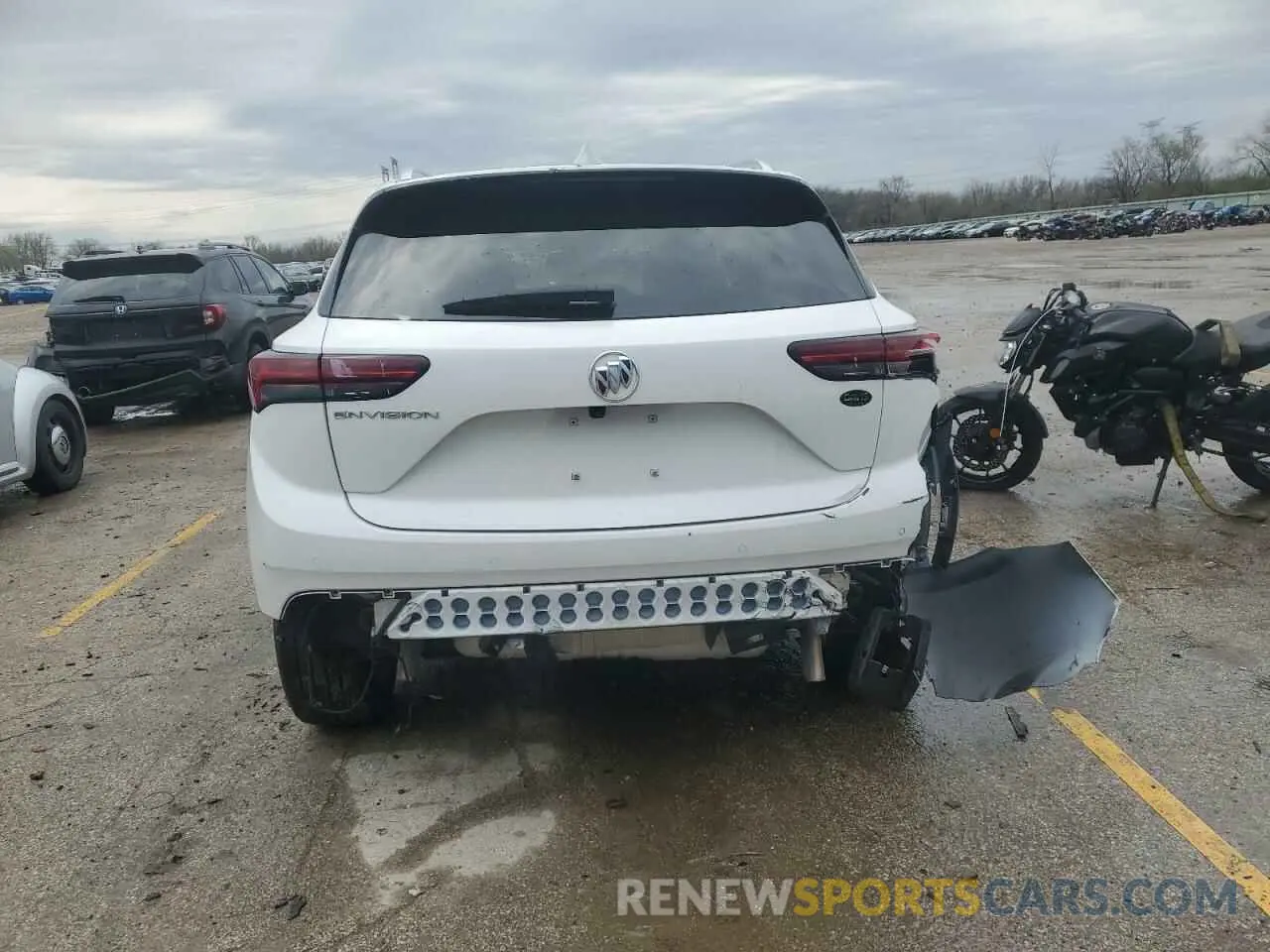 6 Photograph of a damaged car LRBFZNR4XPD098507 BUICK ENVISION 2023