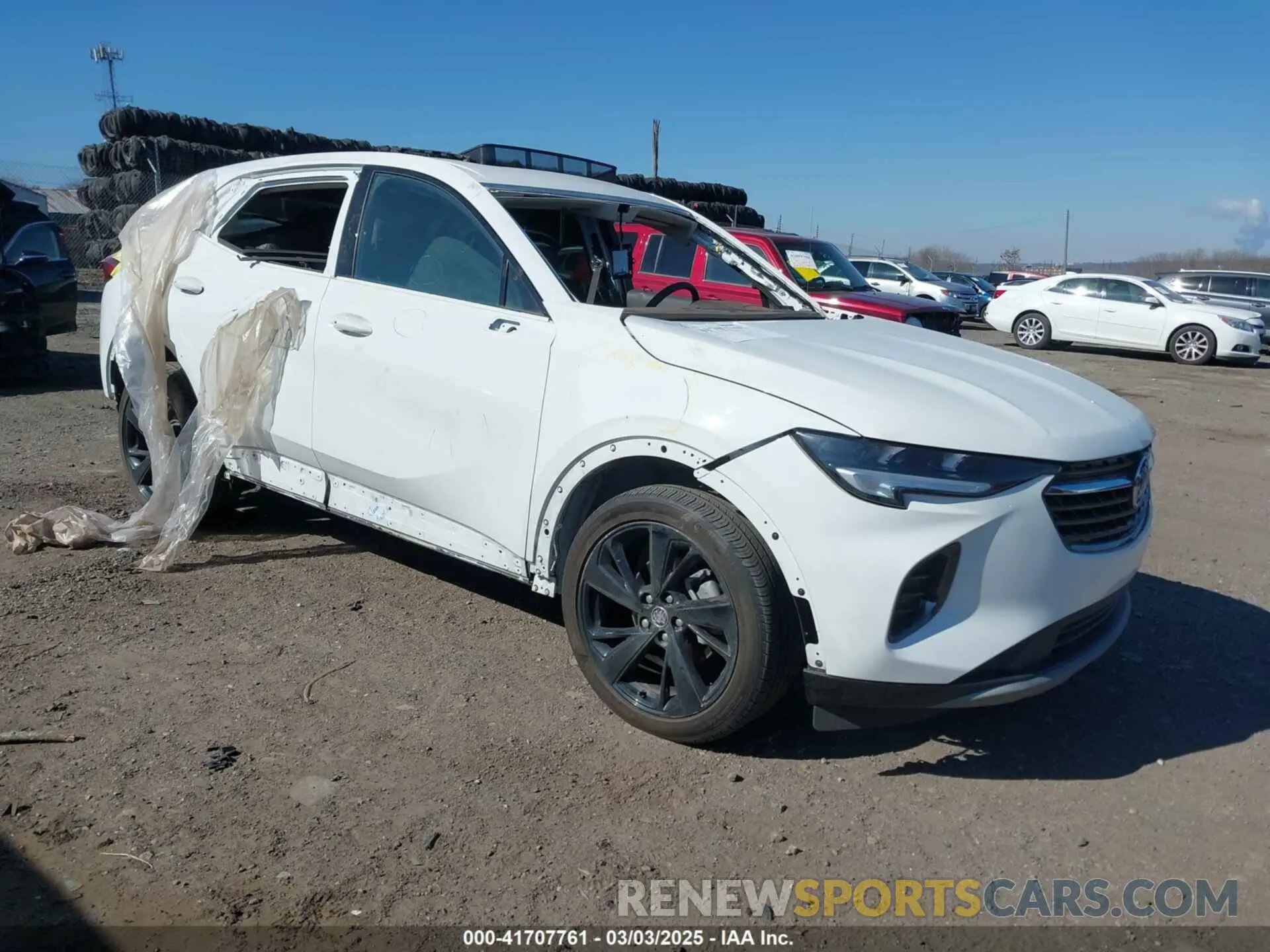 1 Photograph of a damaged car LRBFZPR40PD050512 BUICK ENVISION 2023