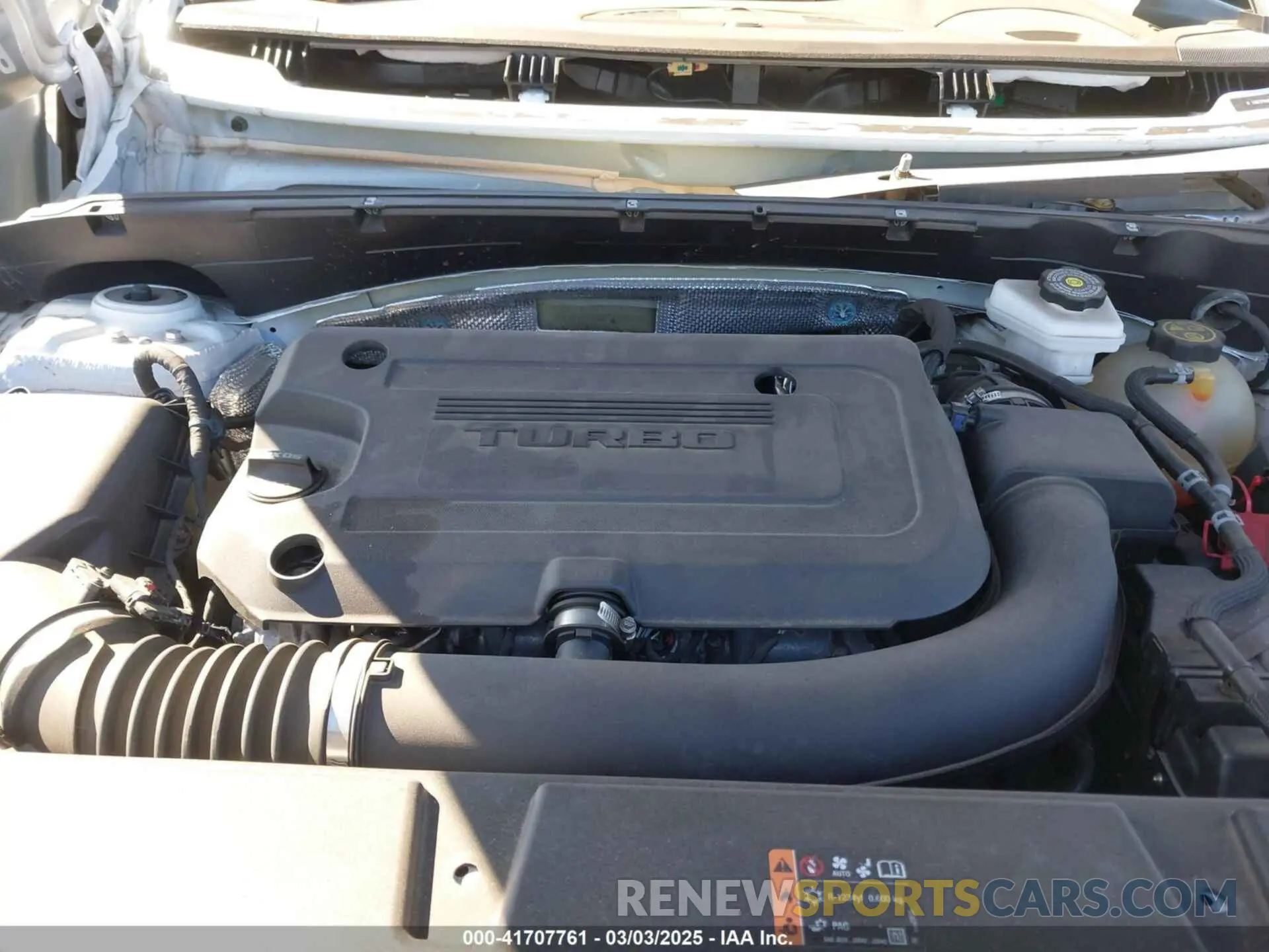 10 Photograph of a damaged car LRBFZPR40PD050512 BUICK ENVISION 2023