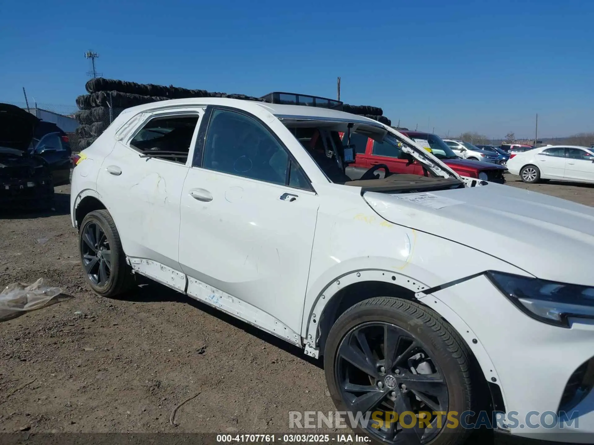 6 Photograph of a damaged car LRBFZPR40PD050512 BUICK ENVISION 2023