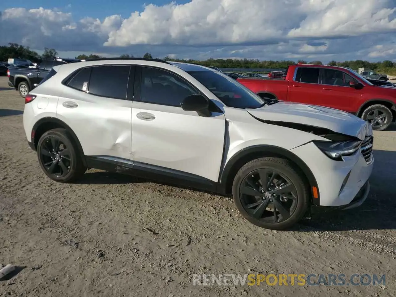 4 Photograph of a damaged car LRBFZPR40PD175462 BUICK ENVISION 2023