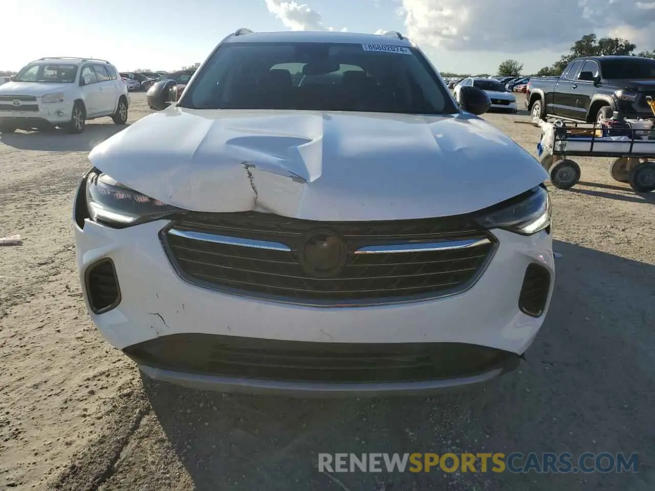 5 Photograph of a damaged car LRBFZPR40PD175462 BUICK ENVISION 2023