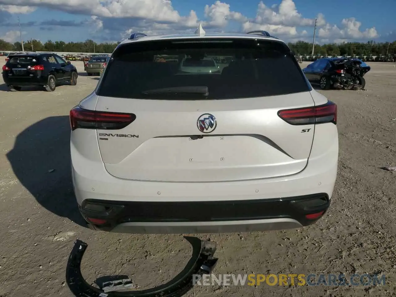 6 Photograph of a damaged car LRBFZPR40PD175462 BUICK ENVISION 2023